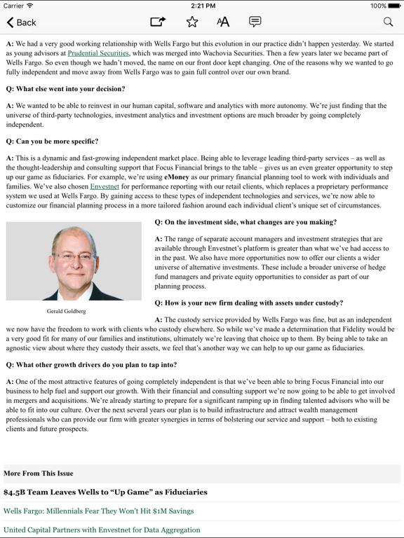 Screenshot #4 pour Financial Advisor IQ