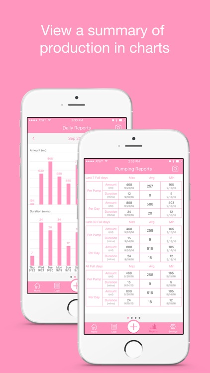Pumping Tracker - Breast Milk Pump Log for Mama
