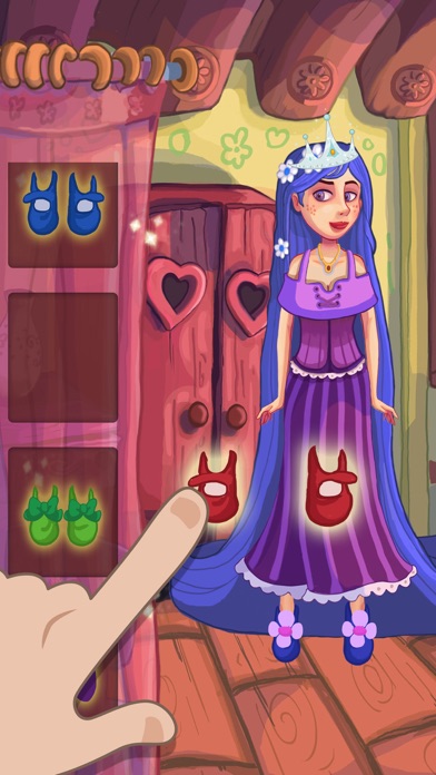 王女ラプンツェルをドレスアップ - 無料ドレスアップ女の子のための王女ゲーム「美容院人形」のおすすめ画像4