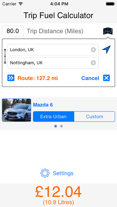 Trip Fuel Calculatorのおすすめ画像3