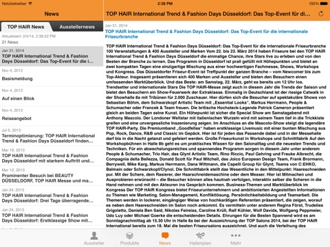 TOP HAIR Messe screenshot 3