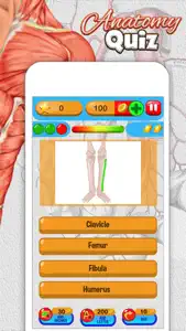 Anatomy Quiz - Science Pro Brain Education Game screenshot #4 for iPhone