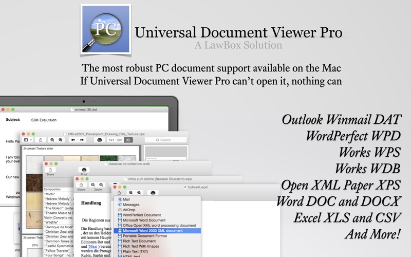 universal document viewer pro iphone screenshot 2