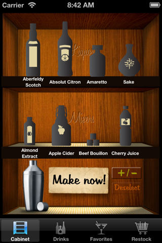 Liquor Cabinet - Cocktails & Drinks screenshot 2