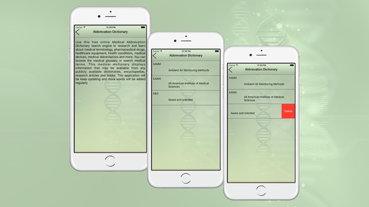 Medical Abbrevation Dictionary Offline