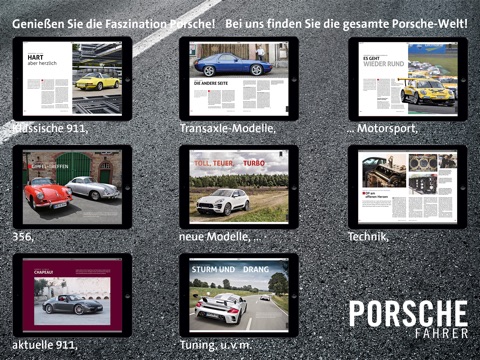 PORSCHE FAHRER Magazin screenshot 3