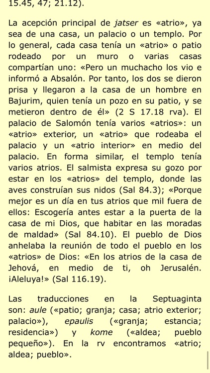 Diccionario Hebreo Biblico