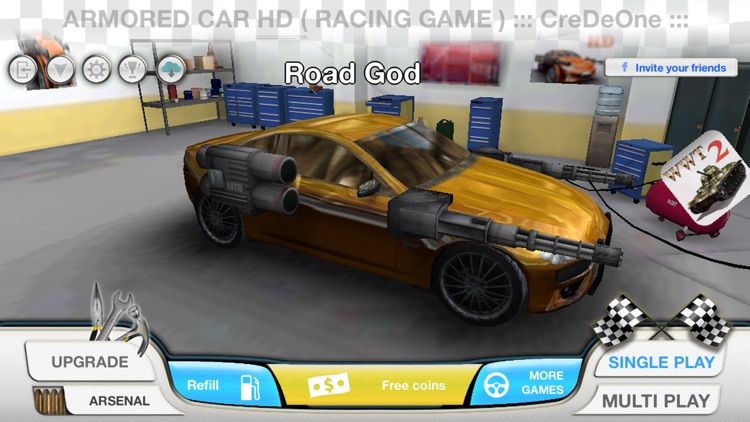 Armored Car HD ( Racing Game ) screenshot-4