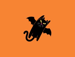 Have fun this Halloween with Costume Cat Sticker Pack