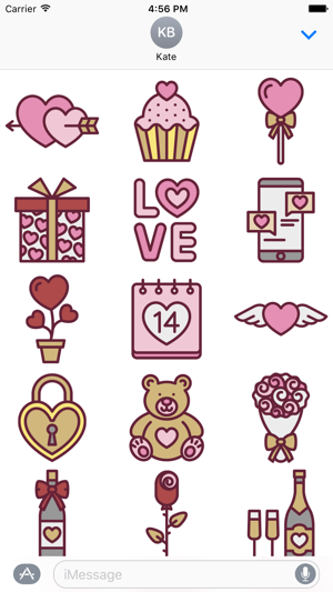 Charm & Love Stickers for iMessage