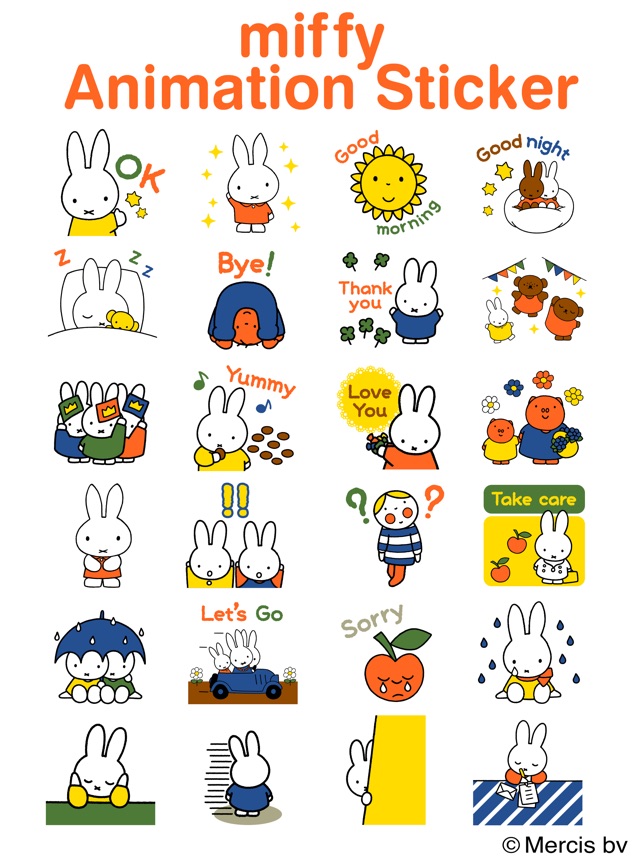 Miffy Animation Stickers on the App Store