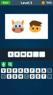 emoji quiz - word puzzle games iphone screenshot 2