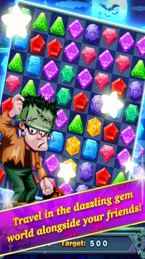 Night Jewel Moom - Match 3 Gem(圖2)-速報App