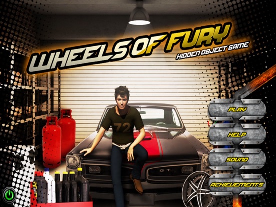 Screenshot #6 pour Wheels of Fury Hidden Object