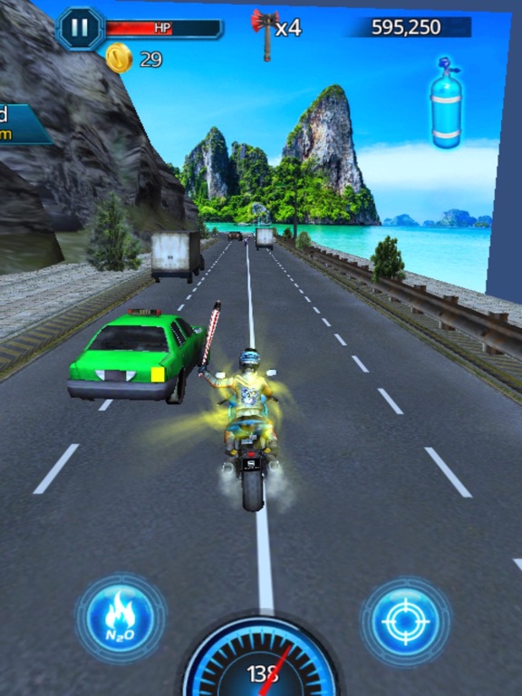3D Moto Bike Racing: Fast Crash Race Free Fun Game screenshot 2