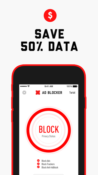 Ad Blocker - Block Ads & Save Data Usage for Freeのおすすめ画像4