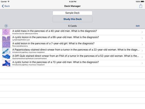 Screenshot #5 pour Johns Hopkins Flashcards