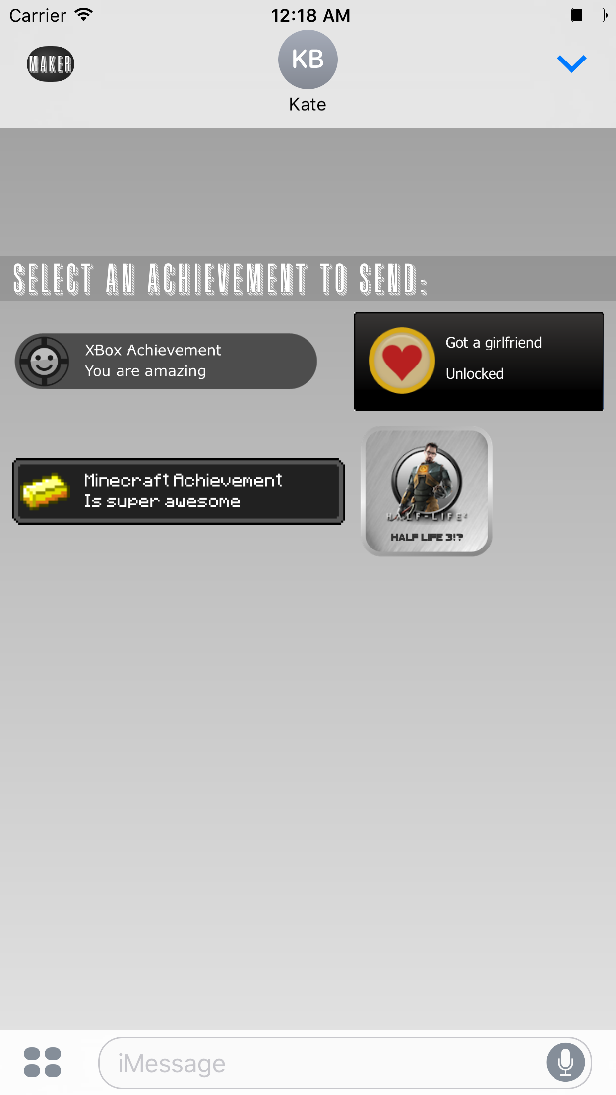 Achievement Maker - Create and share!