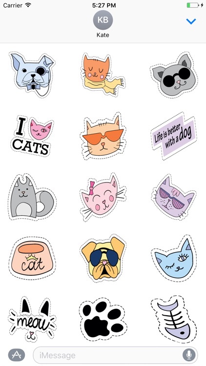 Cats and Dogs : Fashion Patches