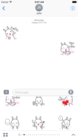 Naughty Rabbit Sticker(圖4)-速報App