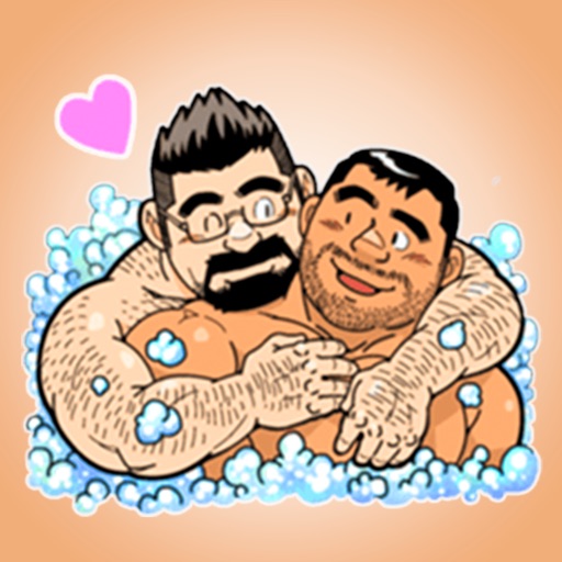 Lovely Gay Couple! ● Stickers for iMessage icon