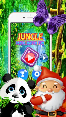 Game screenshot Cute Chinese Panda r Матч 4: головоломка Рождестве apk