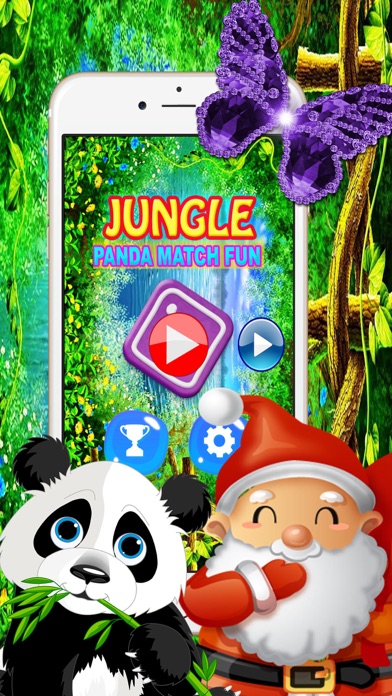 パンダバブルシューターマッチ4パズルクリスマスゲーム - Panda Christmas Gameのおすすめ画像2