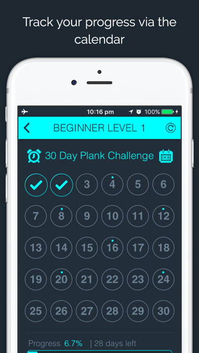 30 Day - Plank Challengeのおすすめ画像2