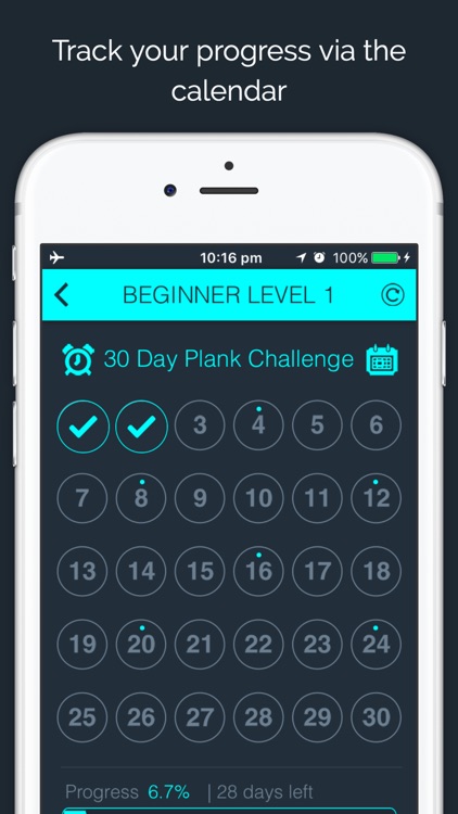 30 Day - Plank Challenge