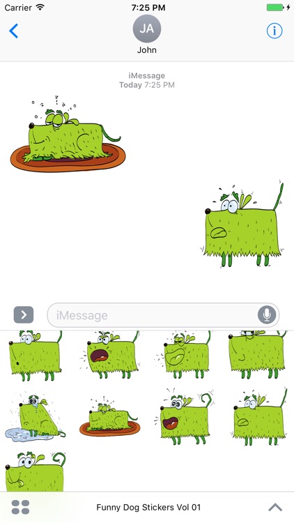 Funny Dog Stickers Vol 01
