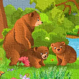 Animal Jigsaw Puzzles Game for Kids HD Free app icon