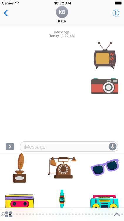 Good Old Days Stickers For iMessage