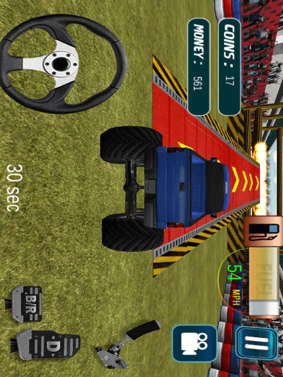 Screenshot #6 pour Camion monstre au volant stationnement Jeu 2017