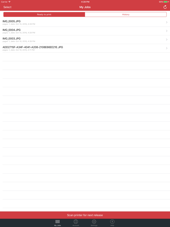 Screenshot #5 pour EveryonePrint for XenMobile
