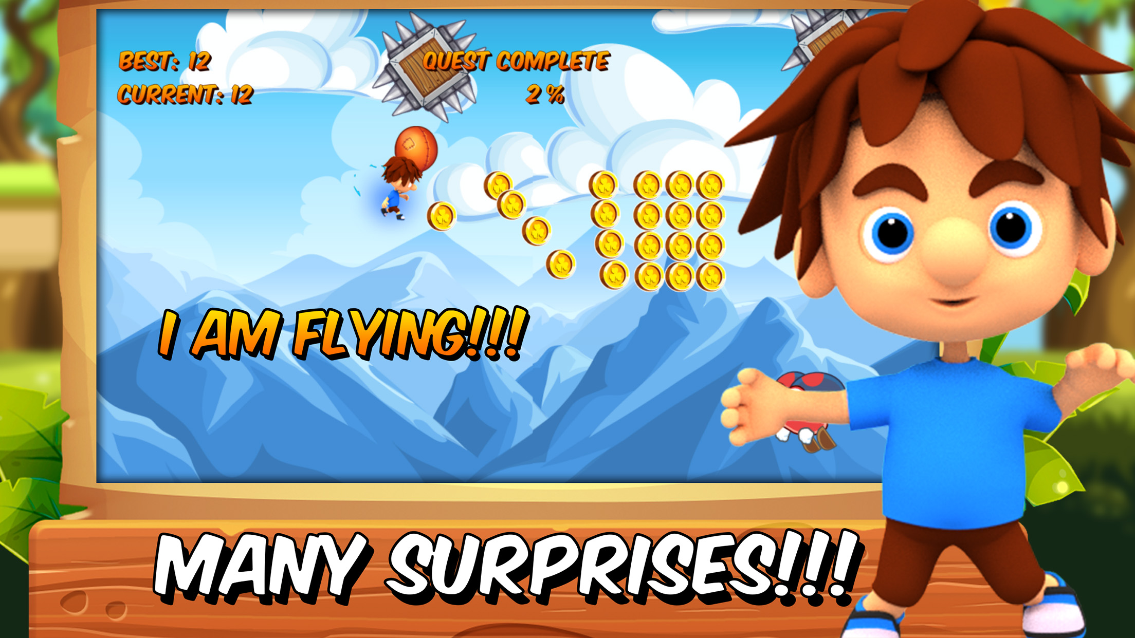 Hopper Steve - platformer games in adventure world