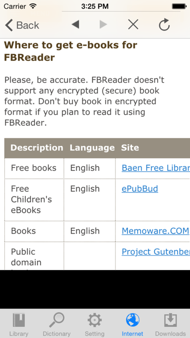 eBookMobi screenshot1