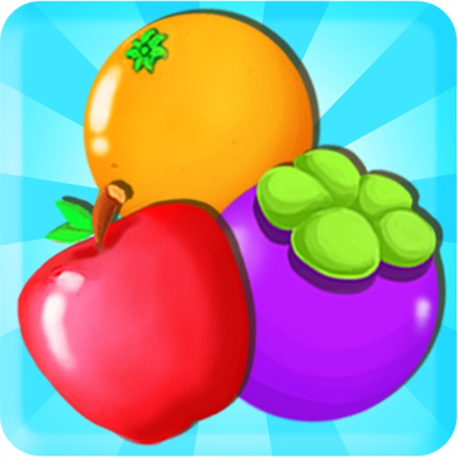 Fruity Blitz : Match & Slice Fruit Emojis Icon