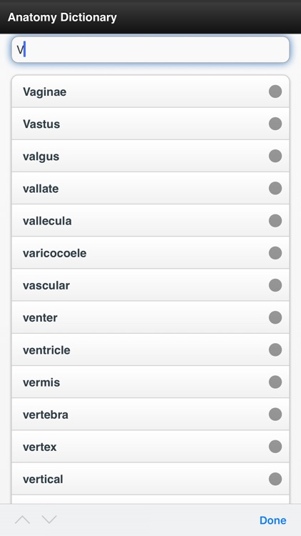 Human Anatomy Dictionary Offline Free