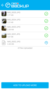 Remo Backup screenshot