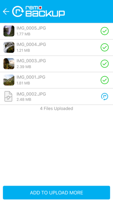 Remo Backup screenshot 4