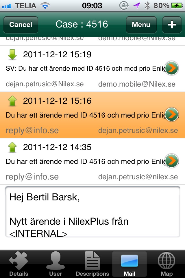 Nilex Mobile Helpdesk screenshot 3