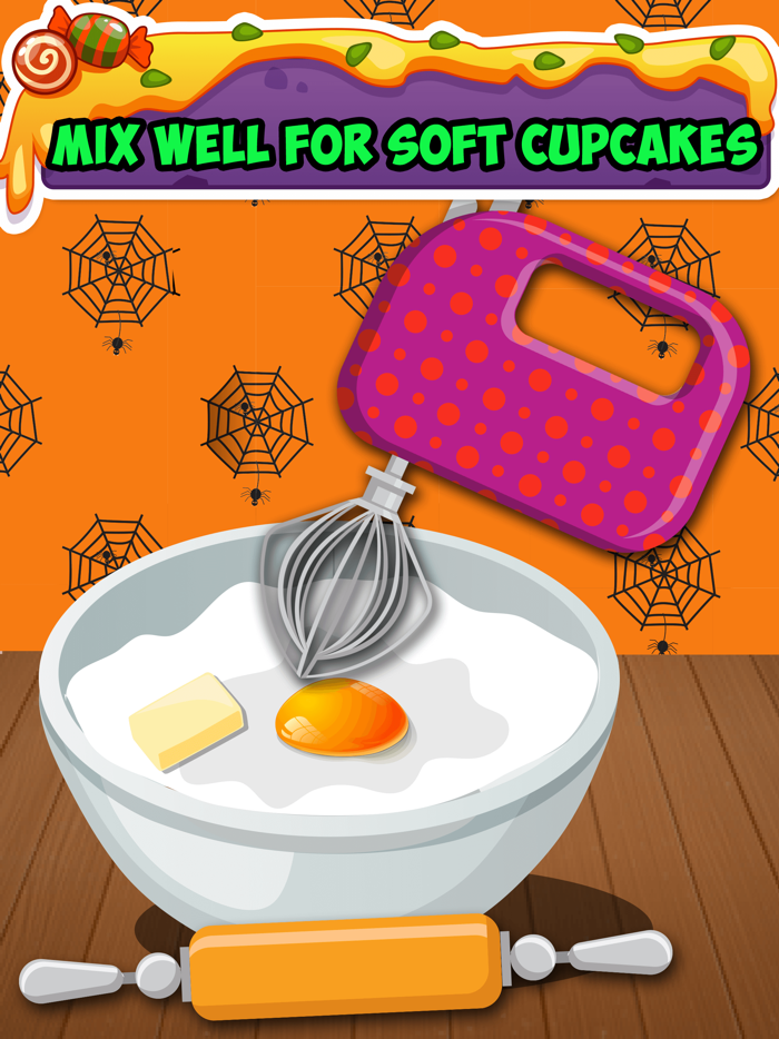 Cupcake Maker StoryHalloween kitchen Cooking game