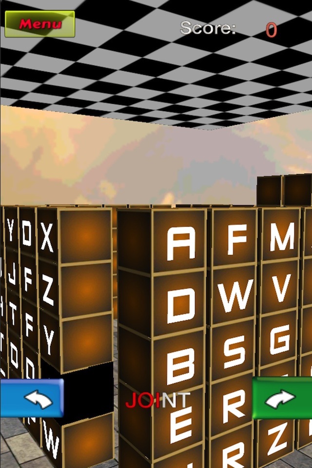 Word Cube match 3D game - HAFUN  (free) screenshot 2