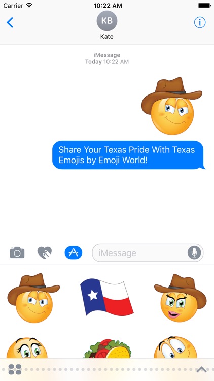 Texas Emoji Stickers