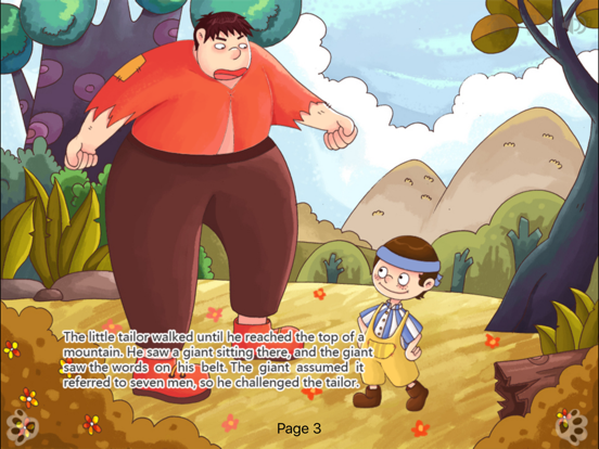 Screenshot #6 pour The Valiant Little Tailor Fairy Tale iBigToy