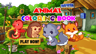 animal coloring book for children-for kids toddlers ii lite 1-2 app screenshot