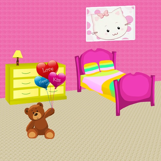 Girly Bedroom Decoration iOS App