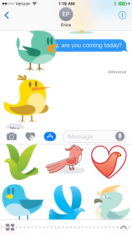 Bird stickers for iMessages screenshot-4