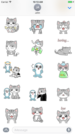 Cat Cute Baby GIF- Fc Sticker(圖2)-速報App