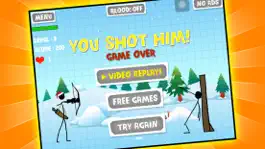 Game screenshot Gingerbread Stickman Bow & Arrow Shooting Showdown hack